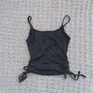 Pacsun Drawstring Side Cropped Tank Top